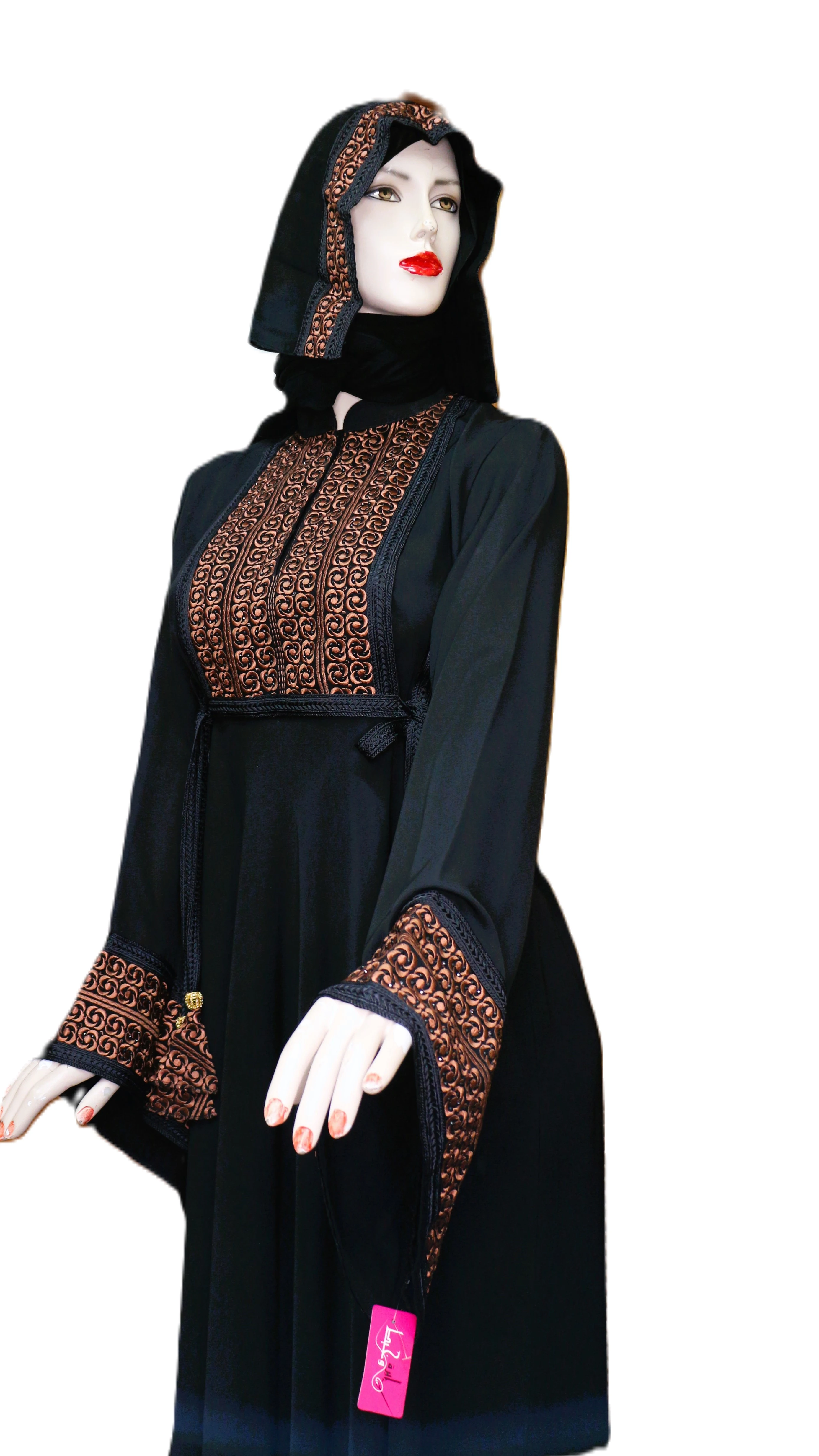 Zahra Black Abaya