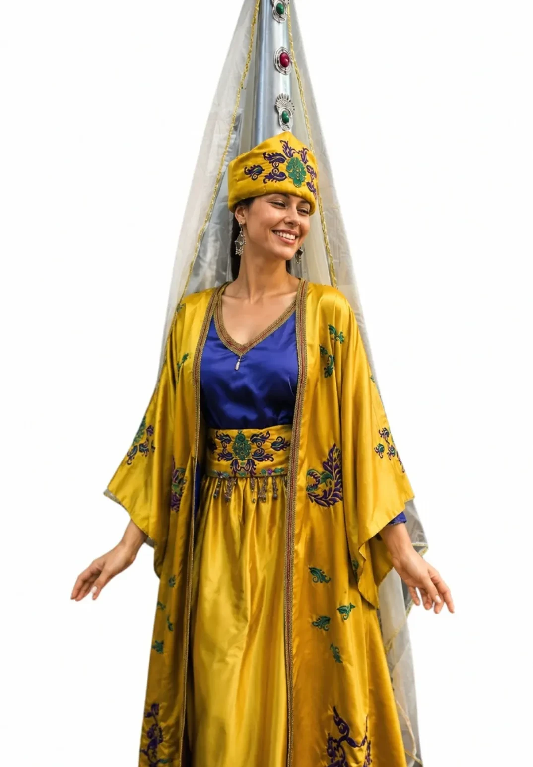  Folklore Silk Set Lebanese Princess  Mona